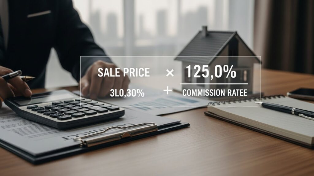 How Real Estate Commissions Calculated